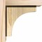 Ekena Millwork Huntington Rough Sawn Corbel w/Backplate, Douglas Fir, 6"W x 8"D x 8"H COR06X08X08HUN01RDF - alternate 3